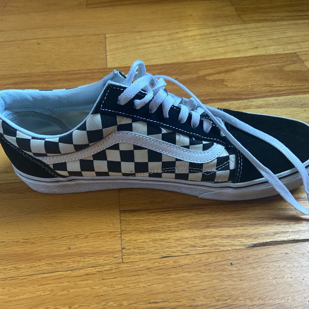 FINAL SALE - Vans old skool checkerboard sneakers